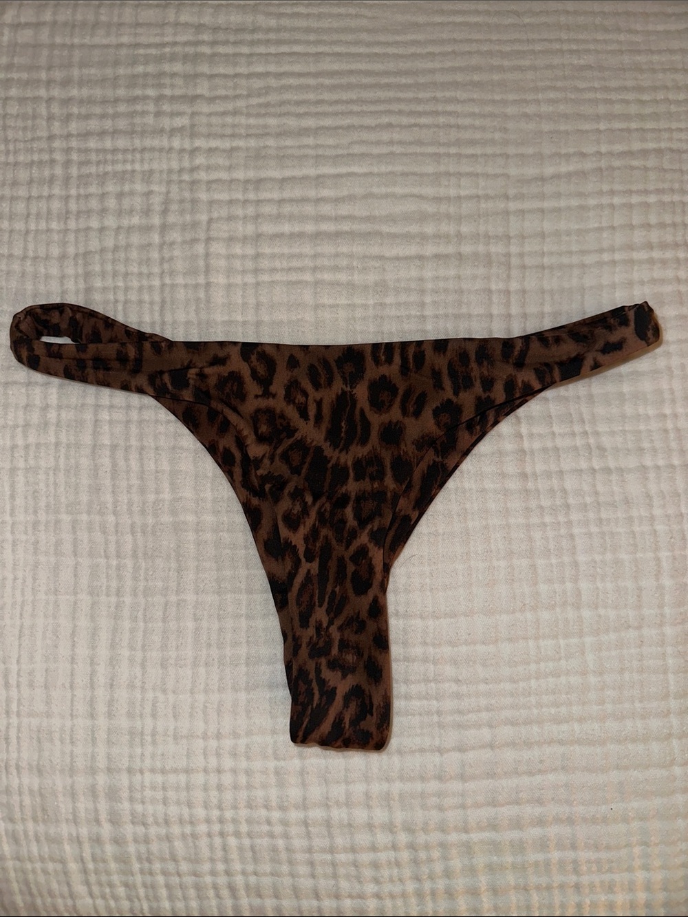Ark Swimwear | Hybrid Bikini Bottoms - Brown Leopard - Picture 3 of 4